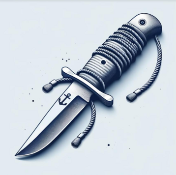 illustration couteau pour les marins